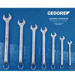 JOGO DE CHAVES COMBINADAS GEDORE 6‑32 MM 15 PEÇAS AÇO CROMO VANADIUM PROFISSIONAL